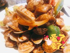 辣炒花蛤-渔民船说·北塘海鲜·天津菜·海肠捞饭(北塘古镇店)