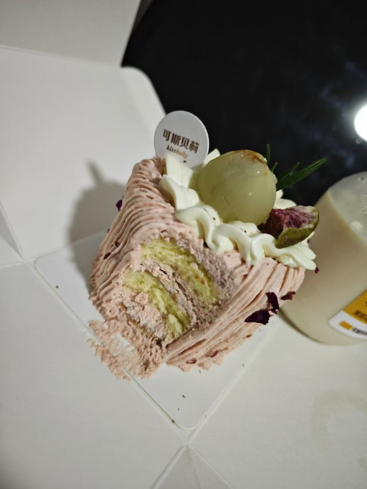 荔枝玫瑰小蛋糕