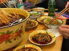-拈签一笑黄牛肉辣卤串串
