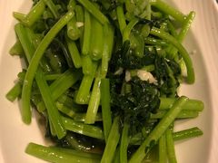 清炒茼蒿-巴扎美食·新疆菜·西域歌舞表演餐厅(新疆大厦店)