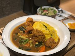 炸鸡块咖喱蛋包饭-池奈·日式咖喱蛋包饭(赛高店)
