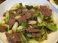葱爆牛柳-曾牛肉