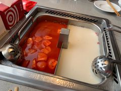 猪肚鸡汤底-海底捞火锅(老城根店)