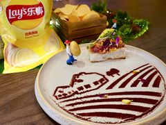 烟熏牛肉佛卡夏配泡菜薯片酱-Calix&Lay's(新天地店)