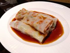 盐渍贡菜叉烧肠粉-北京四季酒店·采逸轩