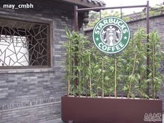 门口的植物@_@-星巴克臻选(成都宽窄巷子店)