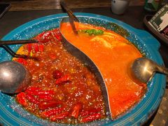 真有料的番茄鸳鸯锅-吼堂老火锅(太古里总店)