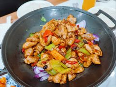 干锅肥肠-北大地皖峰饭馆