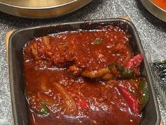 -草家酱蟹炭火烤肉店(珲春南路二店)