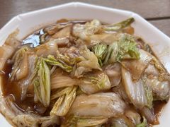 醋溜白菜-丽泽山庄·生态怀柔菜·虹鳟鱼(红螺寺店)
