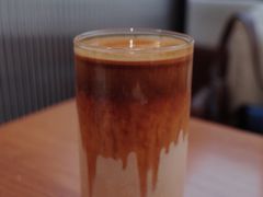 红豆沙拿铁-Line 咖啡(石厦花园店)