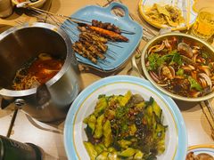 -街角等你.大连海鲜烧烤.经典铁板海鲜串(西安路店)