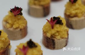 Fuzhou Red Rice Wine Eel with Foie Gras and Caviar