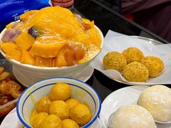 芒果芋圆牛奶绵绵冰-水牛奶皇后糖水铺(深圳总店)