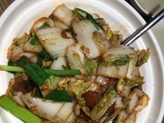 油渣炒高山娃娃菜-老阿爸鲜鱼土菜(昆山花桥店)