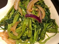 马拉盏炒通菜-大头虾越式风味餐厅(光明广场店)