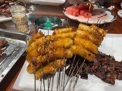 五花肉金针菇-小桂林烧鸽子
