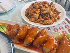 -二姐家三个拿手菜·北塘海鲜·大馅锅贴王(北辰店)