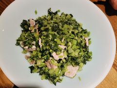 雪菜蘑菇肉片-杭百味·大众精选杭帮菜(西湖音乐喷泉店)