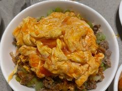 番茄滑蛋牛肉饭-海底捞火锅(河东万达广场店)