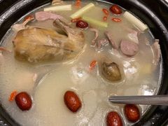 竹荪鸽汤-夜宴江景餐厅