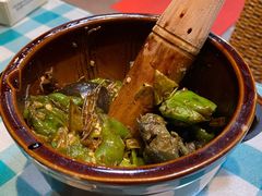 擂辣椒皮蛋-昱龙大盆牛蛙馆(三兴街总店)