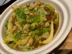 油渣炒牛心白-眉州东坡·熊猫主题餐厅(枫蓝店)