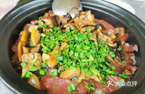 Eel and Preserved Meat Rice