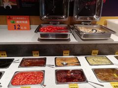 自助调料区-超级鲜•胡毛肚火锅(扬帆店)