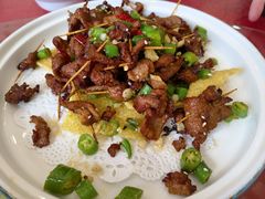 苦荞牙签牛肉-八张桌子(老店)