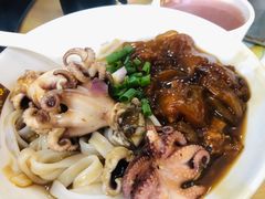 蛏子王八爪鱼仔干瑶柱捞河粉-荔林食店(西华路店)