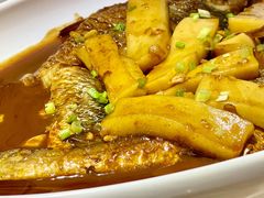 深海黄鱼年糕-径山十八道·风味民间菜(杭州总店)