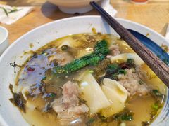 酸菜滑肉面块-贝可煮艺·手工滑肉面块(安岳直营店)