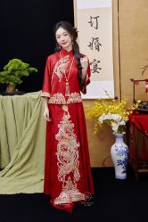 -桃子造型婚纱礼服(凤起广场店)