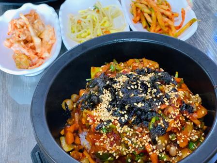 海灵菇拌饭延吉最好吃.