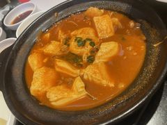 海鲜辣豆腐汤-本家·添百客韩国料理(泰然店)