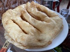 棉籽油炸大油饼-峪鸡餐厅