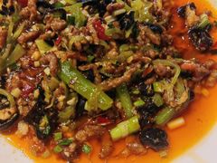 鱼香肉丝-柏合黄记豆腐皮饭店