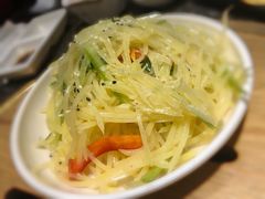 拌土豆丝-正苑26年海鲜烤肉•牛尾汤汤饭(东港店)