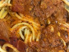 黑椒培根蘑菇意面-尊宝比萨(科华店)