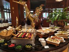 自助取餐区-西双版纳洲际度假酒店-海鲜傣味烧烤·侬香全日制餐厅