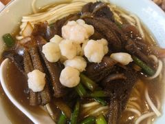 虾爆鳝面-奎元馆.百年奎元.非遗传承(西湖边的解放路店)