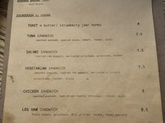 菜单-Cafe 22 Strathfield