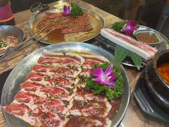 -明洞阿姨·韩式酱蟹烤肉·创意料理(三元桥店)