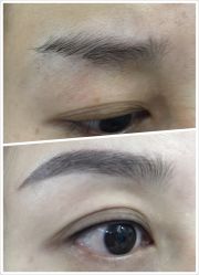 根状眉+隐形线-平萍纹绣韩式半永久定妆