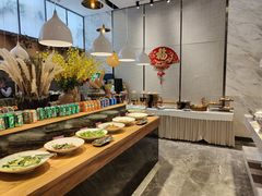 自助取餐区-茅庐川菜