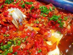剁椒鲽鱼头-食客堂麻婆豆腐专门店