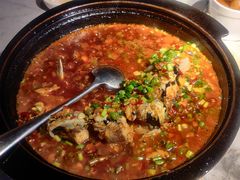 泡豇豆烧肥砣-柴门头啖汤·经典川菜·慢火汤品(锦城万达店)