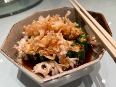 秋葵捞拌绣球菌-漢舍中国菜馆(889广场店)