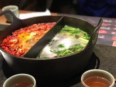 草本鸳鸯锅-盡膳口福跷脚牛肉火锅(晶耀前滩店)